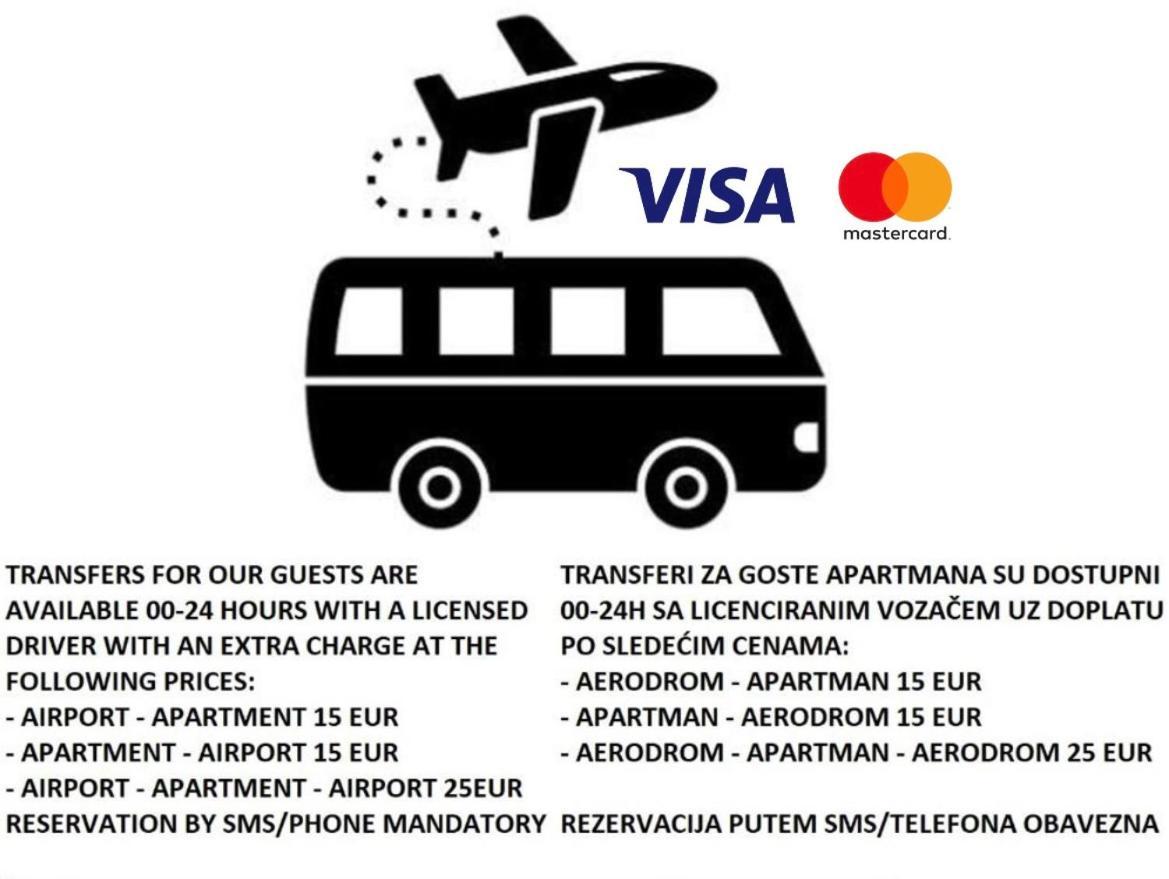 Airport Apartments Alexandra Surcin Bagian luar foto